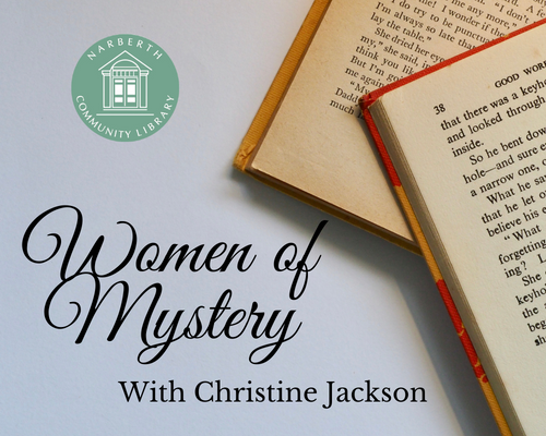 Join our Women of Mystery Book Club!