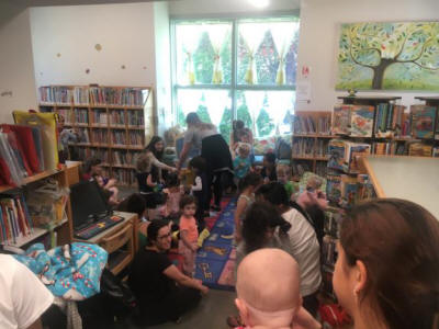 Story time with Miss Mackenzie