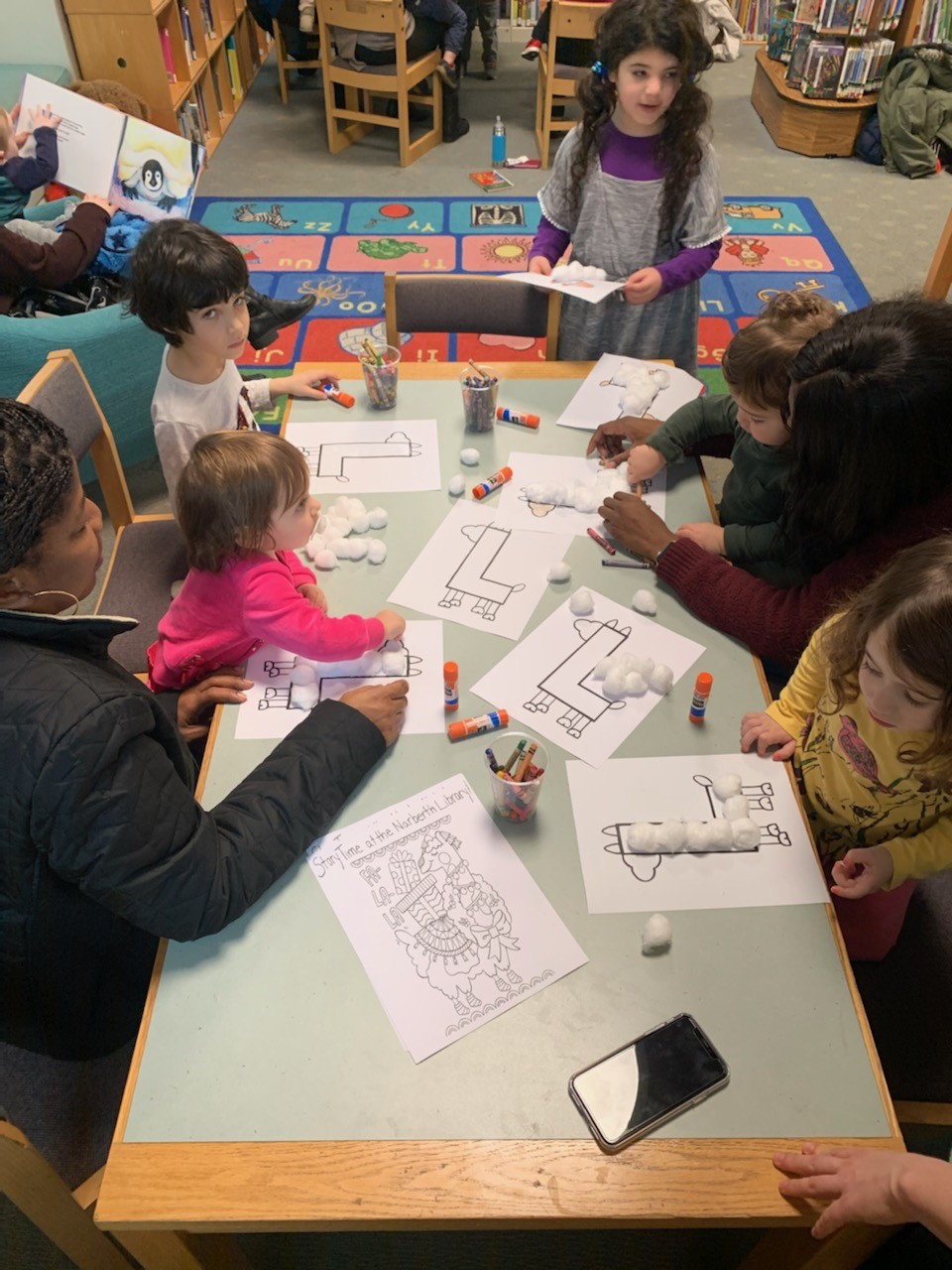 Story time with Miss Mackenzie