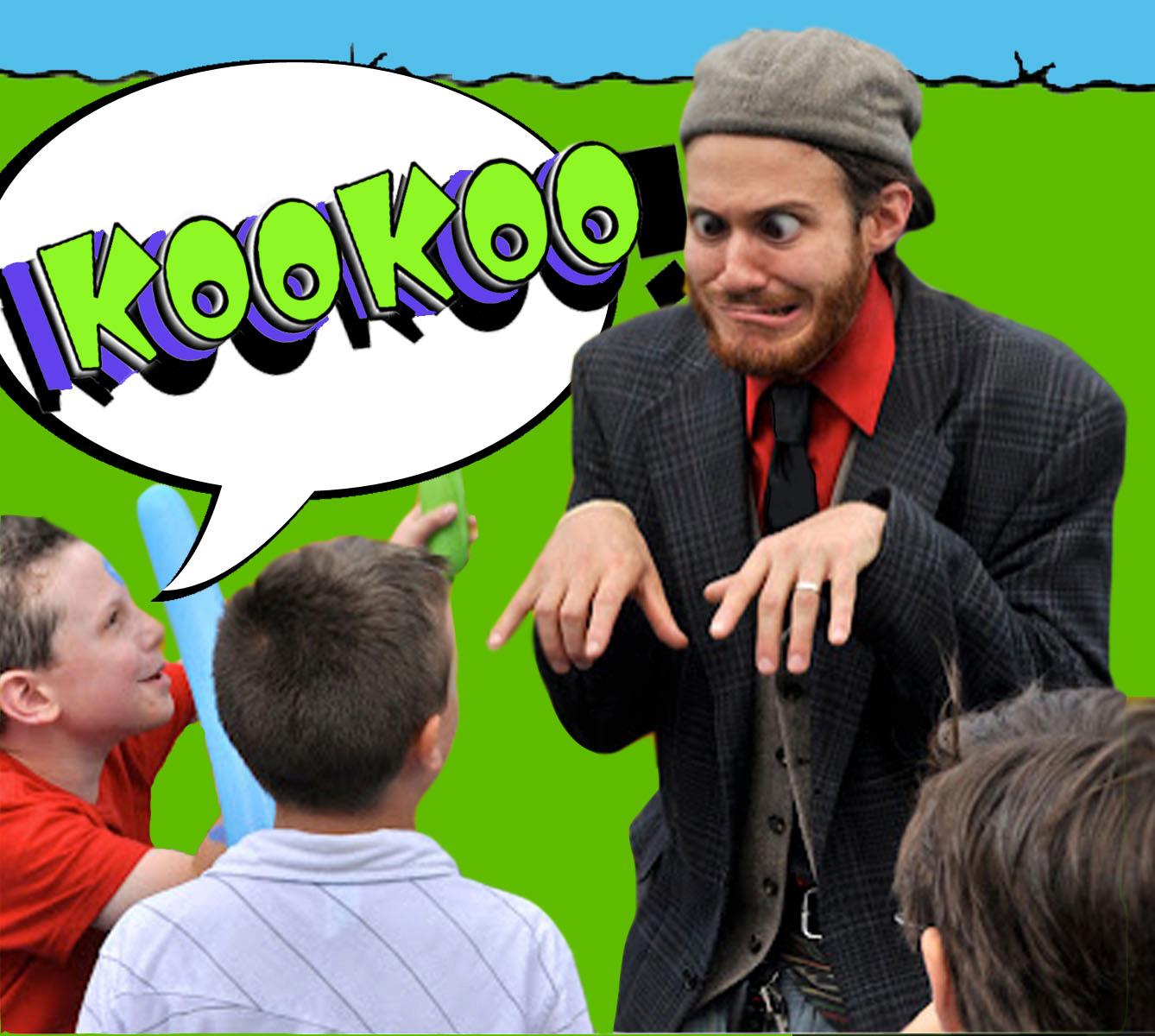 KooKoo the Cartoon Magician returns! Join us in Narberth Park!