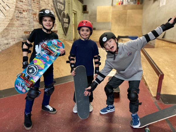 Skate the Foundry + Narberth Library!  Feb. session now scheduled for Friday, April 2!