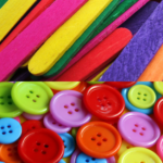 Create a button star ornament!