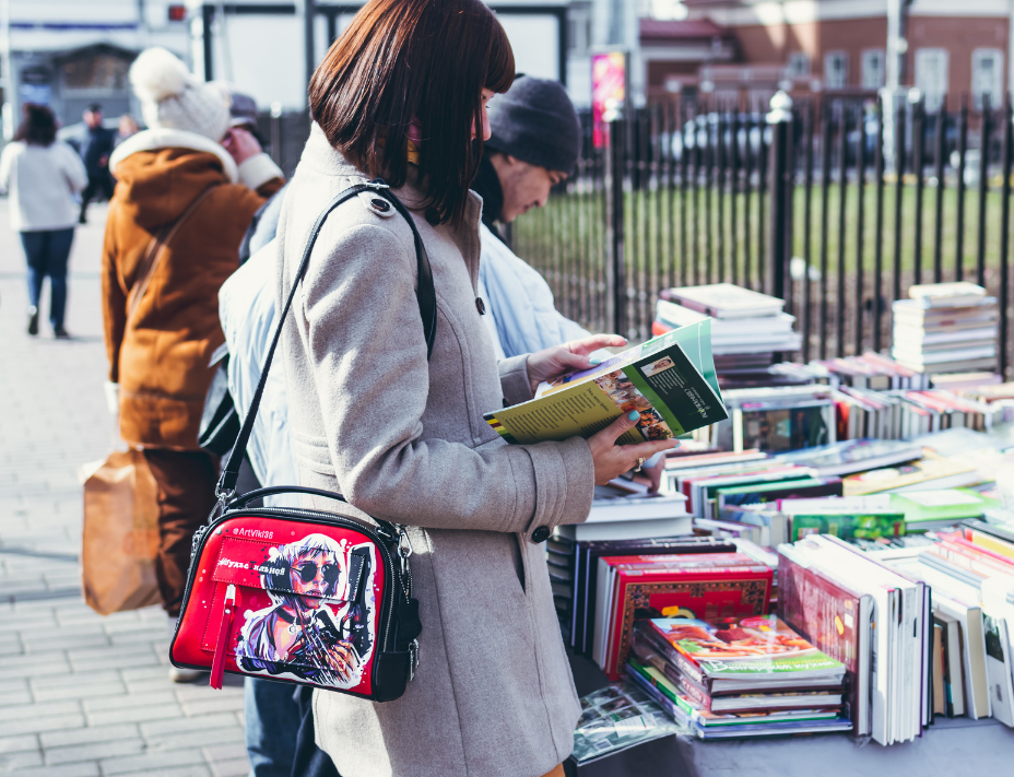 Stop by our book sale on NarbEarth Day!