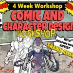 Sign up for our comic and character design workshop!