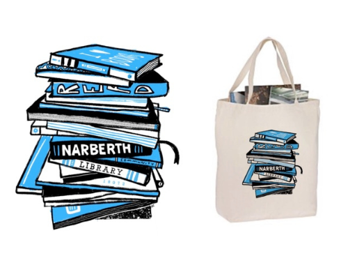 Purchase your Narberth Library tote and support the library!