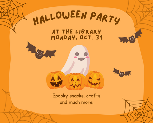 Join us for a children's Halloween Party!