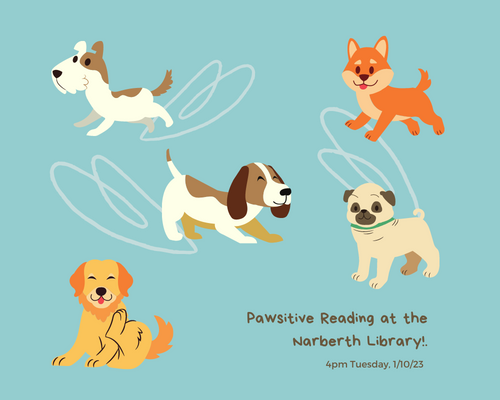 Join us for Pawsitive Reading!