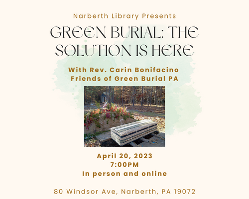 Join us for a Community Talk on Green Burial!