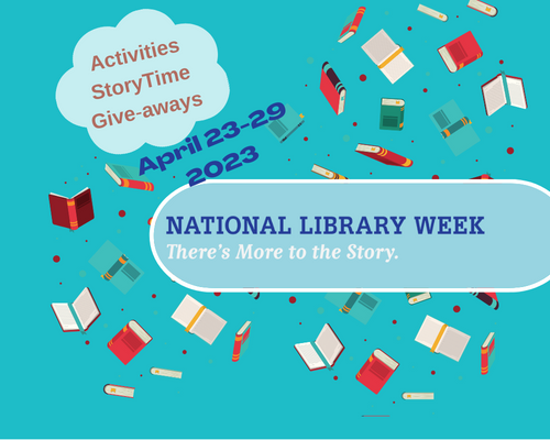 Join us for special children's activities during National Library Week!