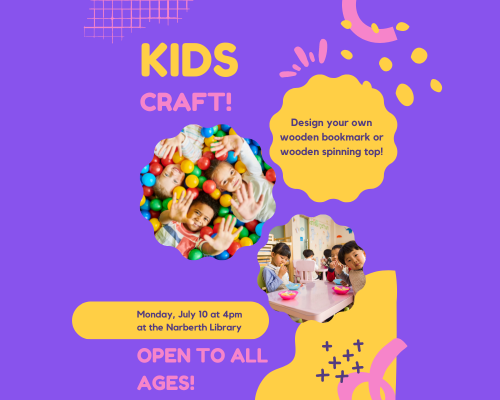 Join us for a special children's craft!