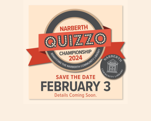 Save the date!  Quizzo is returning in February