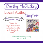 Join us for a special local author story time!