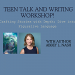 Get creative with our Teen Talk and Writing Workshop!