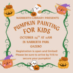 Join us for Pumpkin Painting!