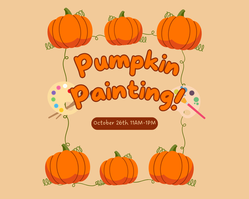 Join us for Pumpkin Painting!