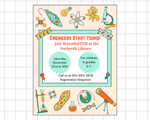 Join WaysideSTEM for a youth science program!