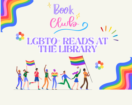 Join our teen LGBTQ+ Book Club!