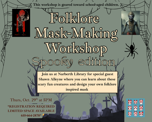 Register for our Mask-Making Workshop!